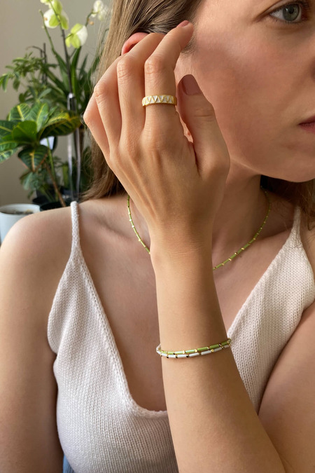 Miyuki Yeşil Bileklik