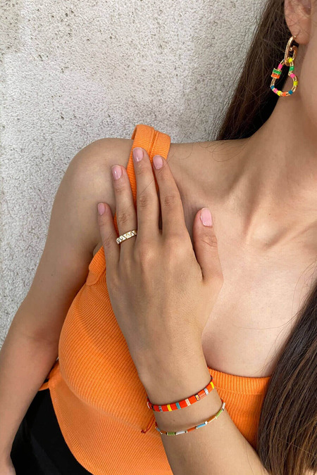 Miyuki Renkli Bileklik