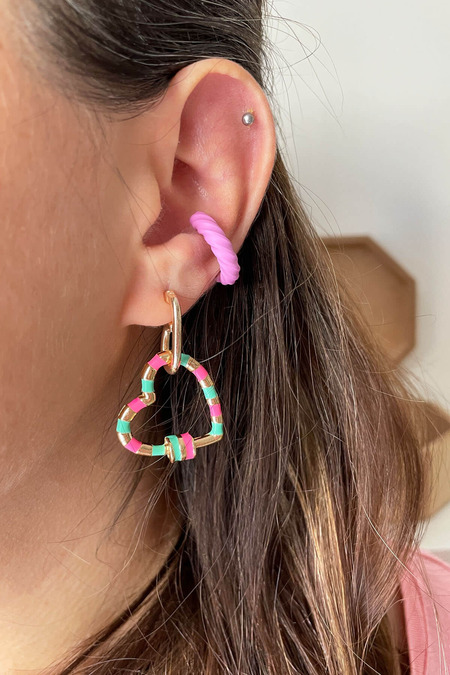 Pembe Kıkırdak Küpe