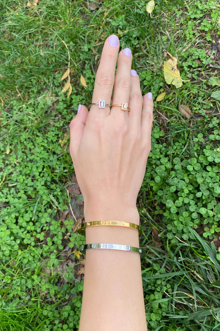 Ayarlanabilir Baget Silver Yüzük